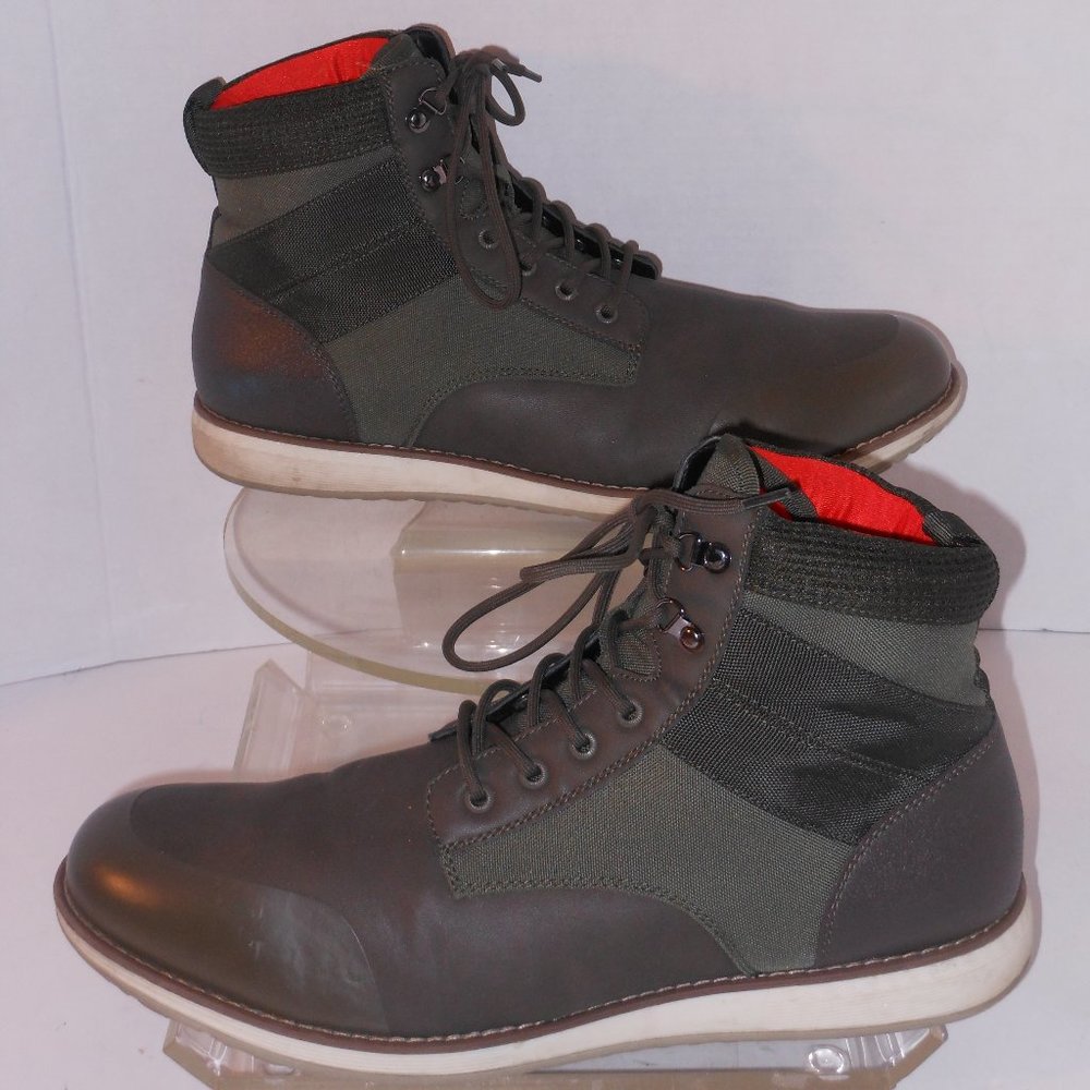 TARGET BRAND GRAY ANKLE BOOTS SIZE 13 MEDIUM
